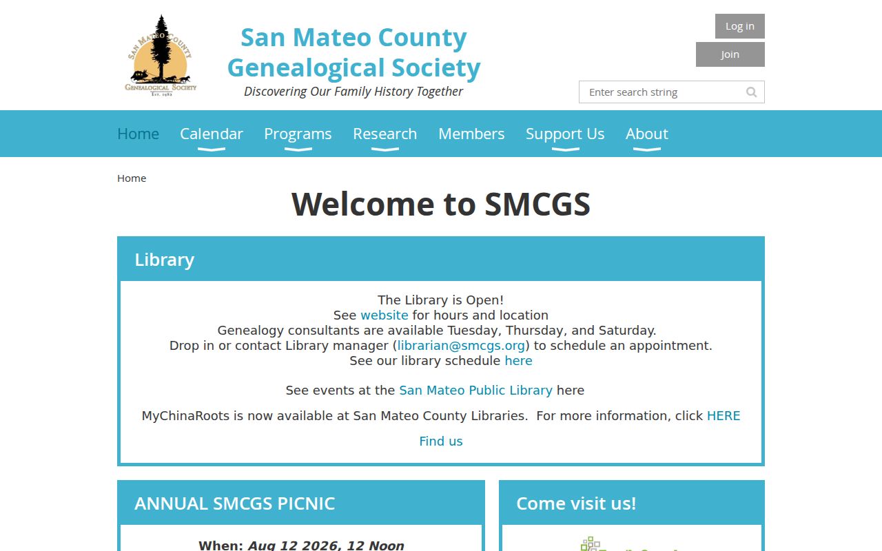 Redwood City city directory San Mateo County Genealogical Society resources